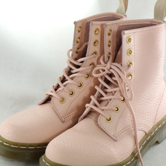 Dr. Martens Shoes - DR. MARTENS 11821 Pastel Pink Boots Like New
